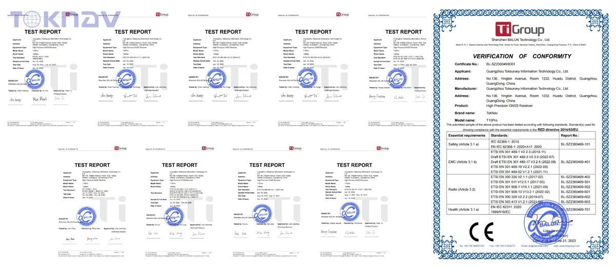 CE certificate for T10Pro